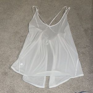 Lululemon sheer yoga shirt